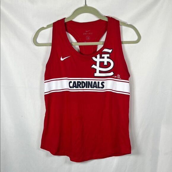 Nike Red Cardinals Tank Top size M - Picture 1 of 5